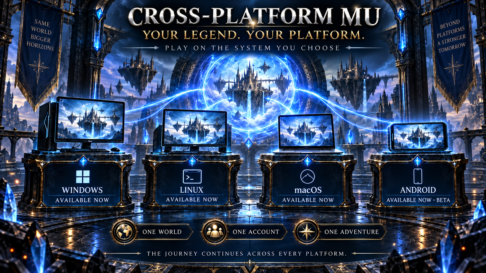 Cross-platform MU - Windows, Linux, macOS and Android (BETA) available now