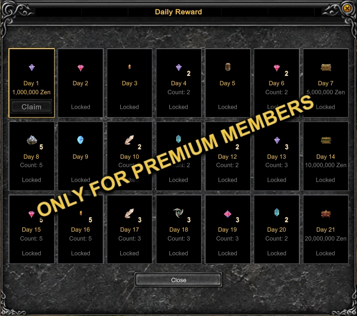 Daily Reward