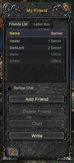 Friends List