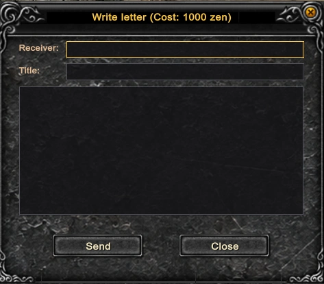 Write letter