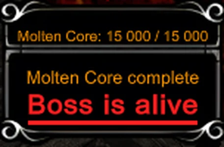 The boss is on the map