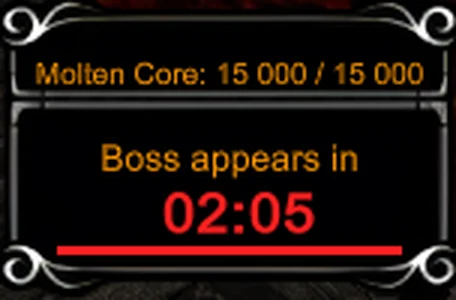 The bar is full: countdown to the boss